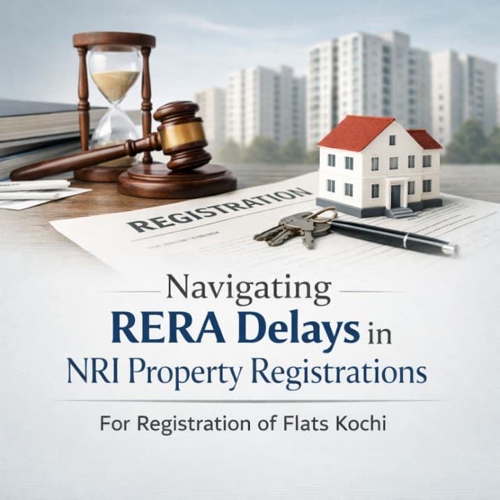 Navigating RERA Delays in NRI Property cRegistrations for Registration of Flats Kochi 
