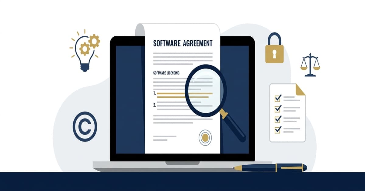 Software Licensing Agreements: Don't Sign Until You Check These Critical Clauses