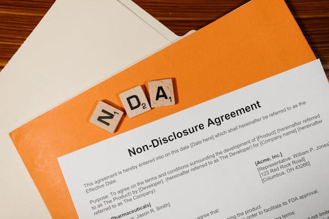 Non-Disclosure Agreement (NDA): Why Every Startup Needs One